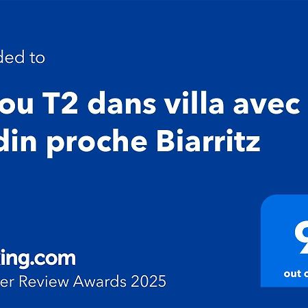 T1 Ou T2 Dans Villa Avec Jardin Proche Biarritz Англе Екстериор снимка